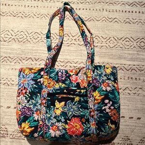 Vera Bradley Floral Tote Bag - Multicolor